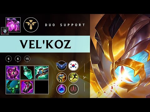 Vel'Koz Support vs Nautilus - KR Diamond Patch 25.24