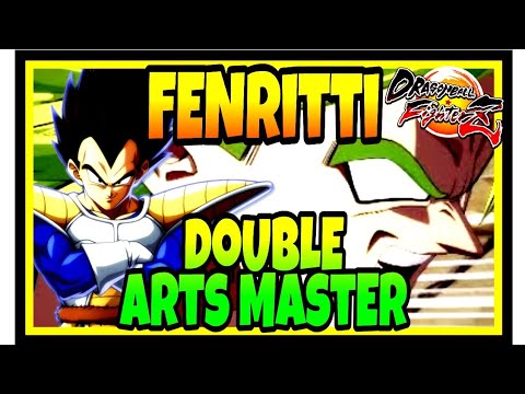 DBFZ Fenritti ( Base Vegeta Cell SSj Vegeta ) vs Double Arts Master ( Broly Majin Buu Piccolo )