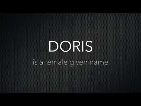 How to Pronounce Doris