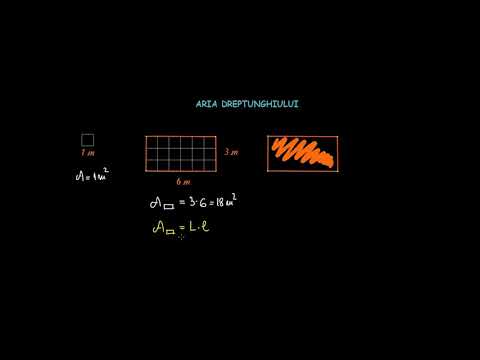 Aria unui dreptunghi | Lectii-Virtuale.ro