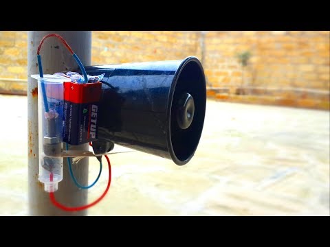 How to Make Big Door Alarm System at home