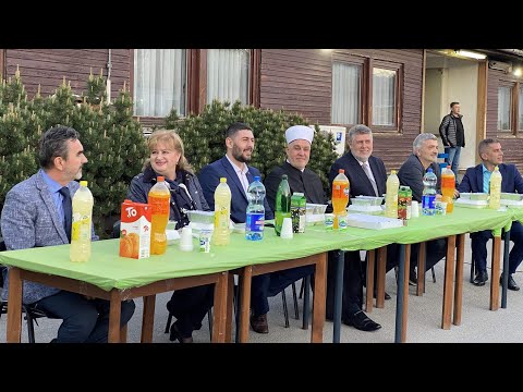 Prvom iftaru u povijesti KJKP Rad Sarajevo prisustvovao reisu-l-ulema Husein-ef. Kavazović