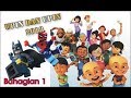 UPIN IPIN 2018 Batman Dan Spiderman