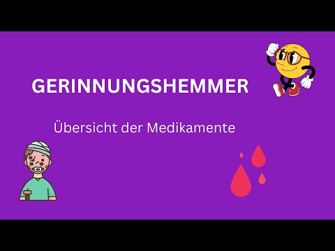 Gerinnungshemmer- Übersicht der Medikamente