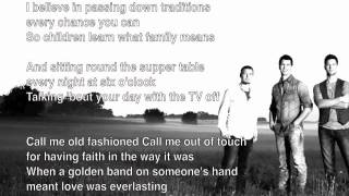 Call Me Old Fashioned - High Valley (Lyrics)