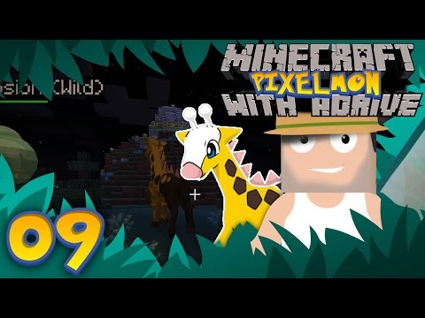 Minecraft PIXELMON with aDrive! Ep09 "Showdown with Girafarig" - PocketPixels White Let's Play!
