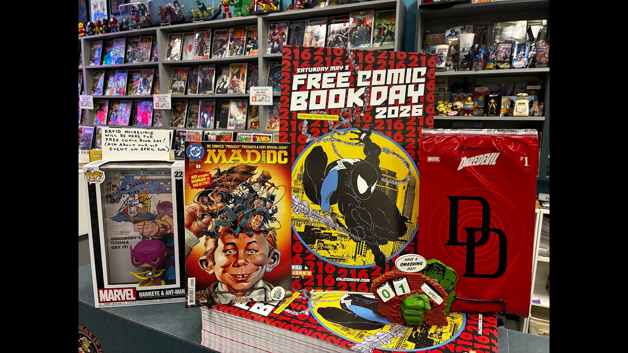 CnJ New Releases 04.01.2026 Episode #305! April Pool's Day! Mad About DC!