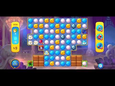 Fishdom level 9130 no boosters フィッシュダム