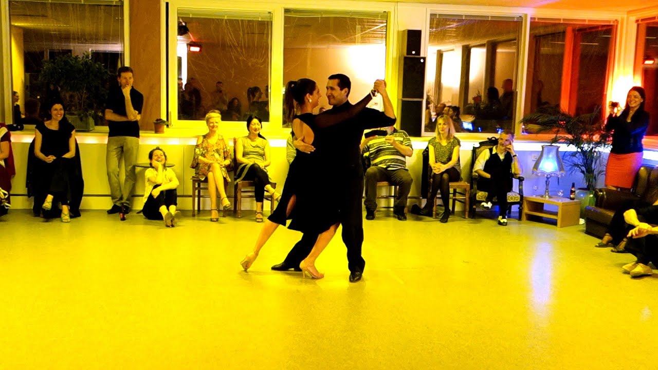 Chacarera: Miriam Copello y Cristian Correa, 26/03/2016, Milonga Tango Factory #4/4