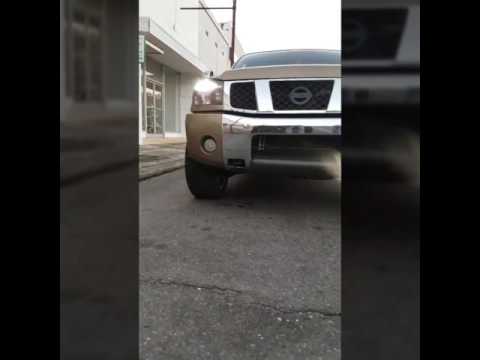 2004 Nissan Titan on 22x10 American Force