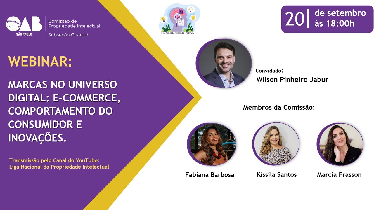 WEBINAR: MARCAS NO UNIVERSO DIGITAL: E-COMMERCE, COMPORTAMENTO DO CONSUMIDOR E INOVAÇÕES.