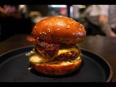 Roister. Michelin Starred A-5 Wagyu Burger at Brunch.