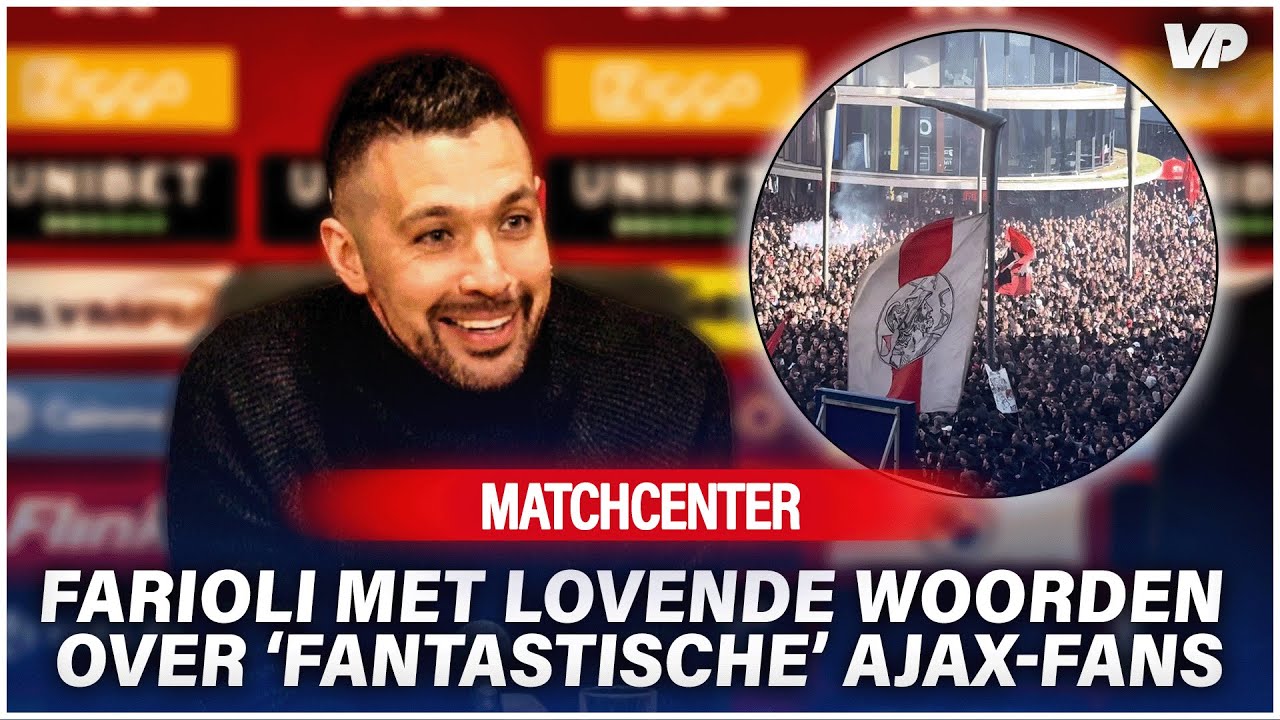 Thumbnail for article: Farioli over woeste assistent en veelbesproken moment: 'Erg emotioneel'