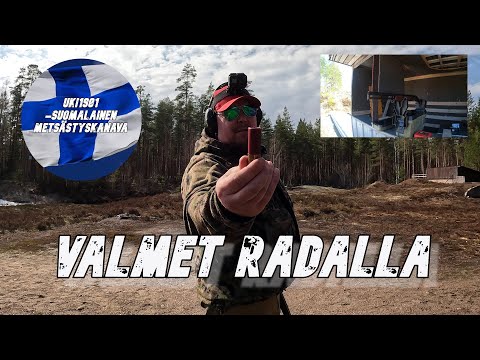 Valmet 412S 12/76 & .308win yhdistelmäaseen ensipuraisu. 4K