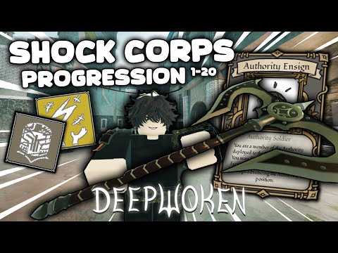 SHOCK CORPS PROGRESSION... (1-20) | Deepwoken