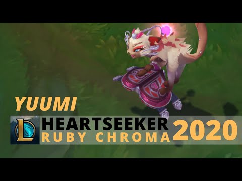 Heartseeker Yuumi Ruby Chroma 2020 - League Of Legends