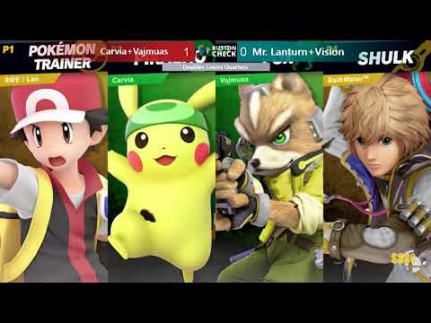 Button Check 16 Ultimate Doubles: Carvia+Vajmuas Vs  Mr Lanturn+Vision