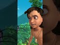 Mowgli Loves Bagheera #powerkidsworld #english #junglebook #youtubeshorts #mowgli #stories #fyp #cat