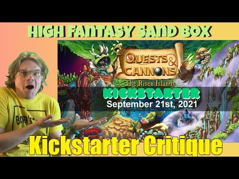 Quests & Cannons: The Risen Islands - Kickstarter Critique