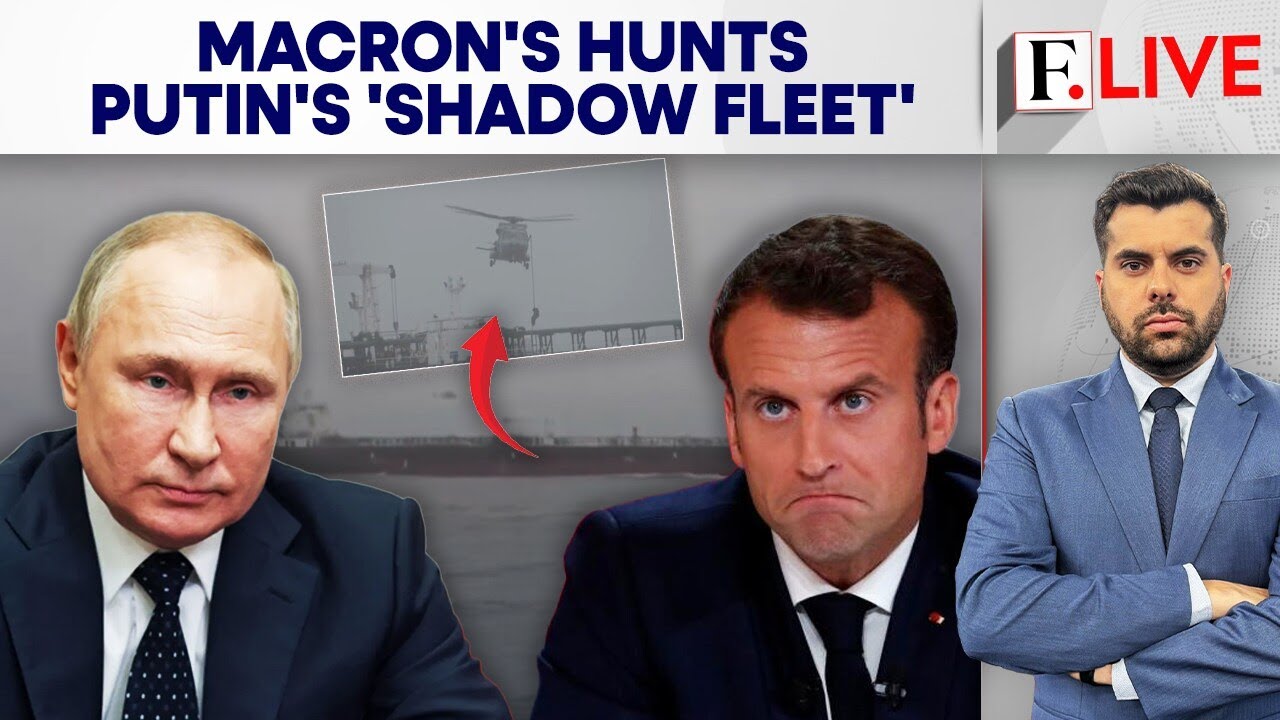 France Raids Russian Oil Tanker, Moscow Calls Naval Action 'Illegal' | Firstpost Live | N18G