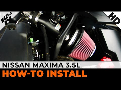 Nissan Maxima 3.5L [#69-7002TTK] Air Intake Installation