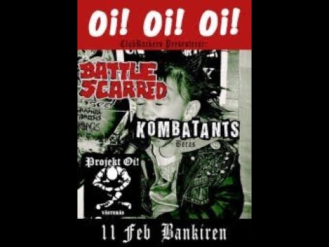 Kombatants - Bankiren, Västerås, 2012 february 11 almost full gig