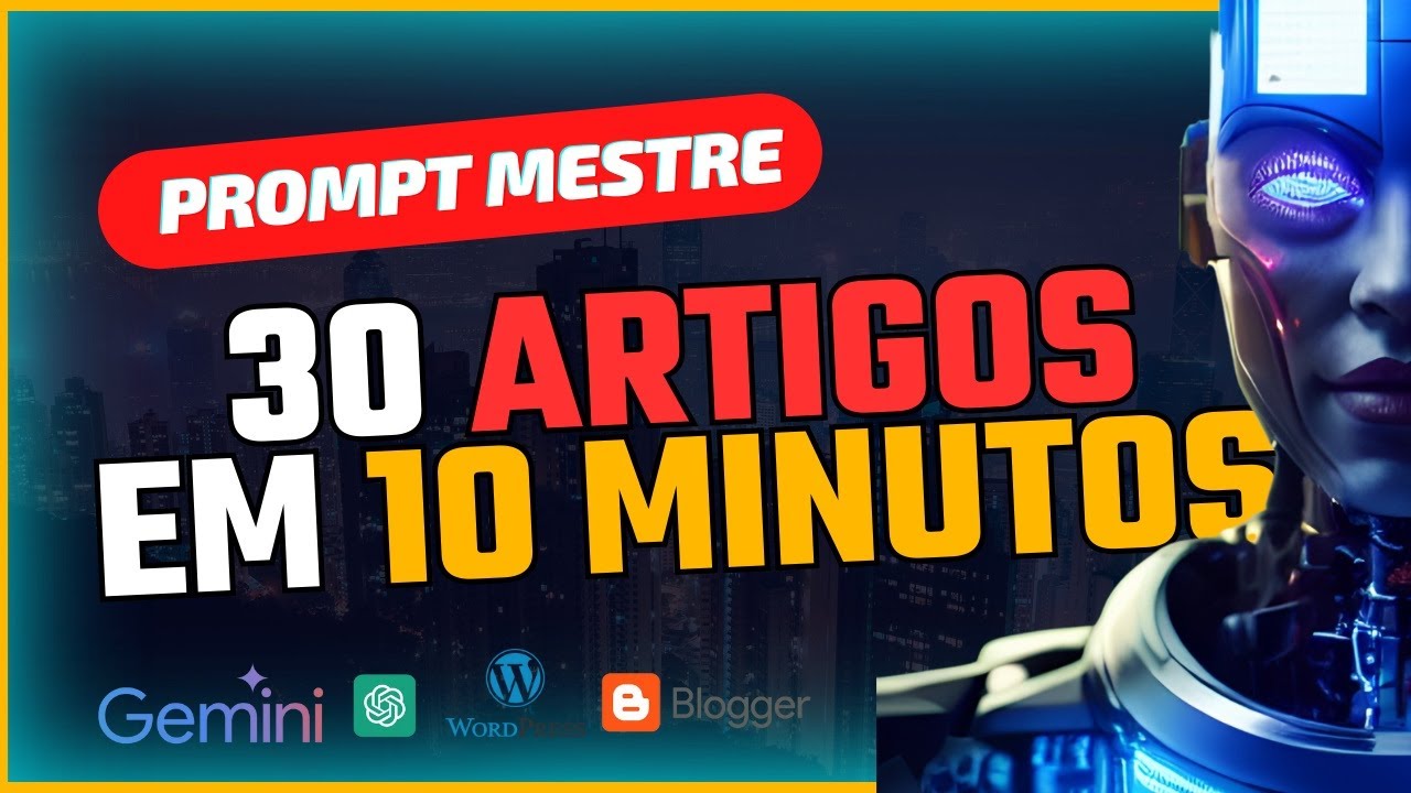 Evite Erros: Como Criar Artigos de Blog com IA | CHATGPT