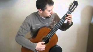 The Entertainer By Scott Joplin, on classical guitar - performed by Russell Walker
