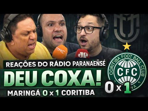 Reações do Rádio Paranaense: Maringá 0x1 Coritiba | Paranaense 2026