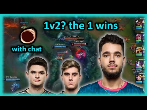 FNC Razork and Oscarinin vs BDS Sheo | FNC vs BDS | LEC Spring 2023