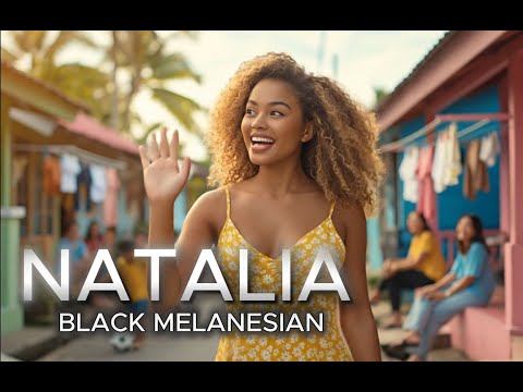 Natalia - Black Melanesian | Official Reggae Afro Love Song