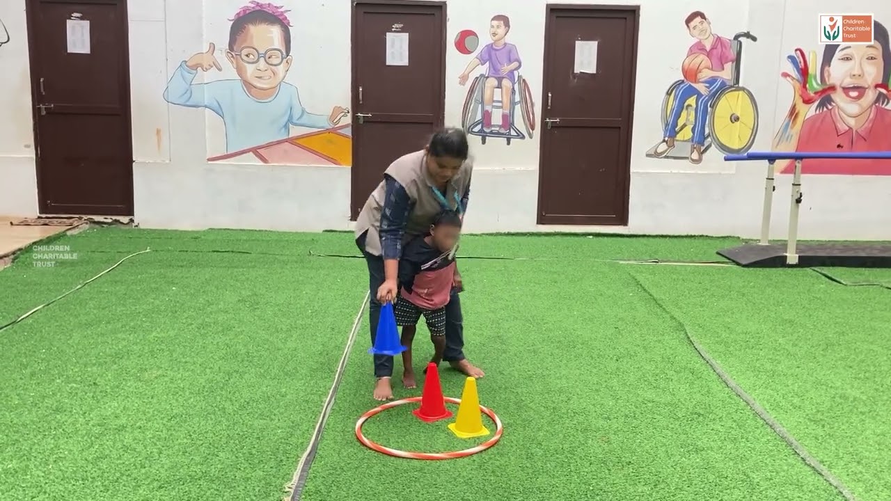 Skill-Building Activities | Cone & Color Chair Tasks 🧒🎨 | CCT Home #coimbatore #orphanagekid #india