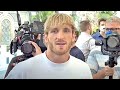 LOGAN PAUL GIVES HIS PREDICTION ON WHAT ROUND HE WILL KO MAYWEATHER