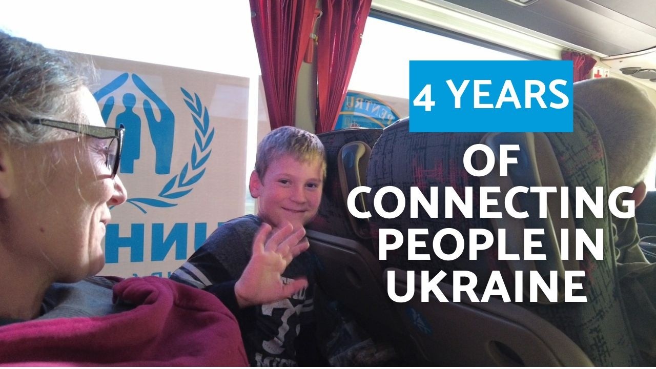 Connecting displaced people in Ukraine