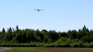 preview picture of video 'CH 701 First Flights - Savignac Airstrip to Havelock Flying Club, New Brunswick, Canada'