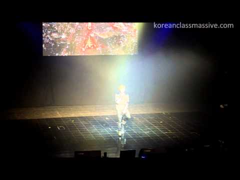 Teen Top London 130208: Chunji Solo Stage