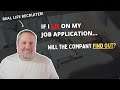 What Does An Employment Background Check Include