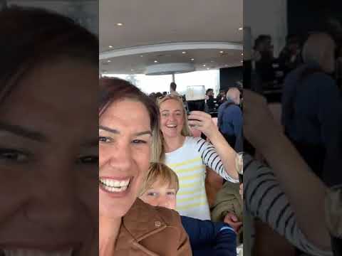 Top of Dublin in the gravity bar. Guinness’s brewery!