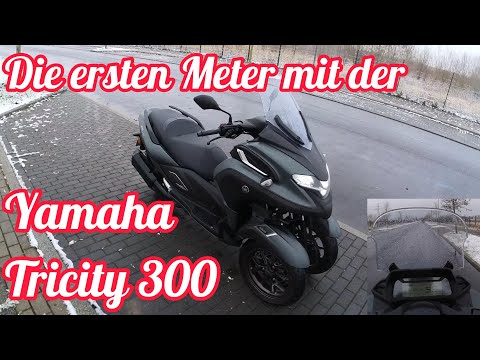 Die ersten Meter mit der Yamaha Tricity 300