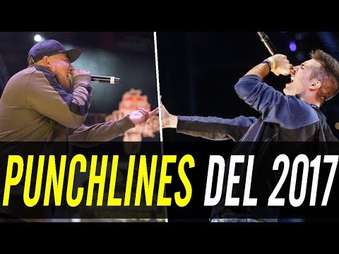 Los 100 MEJORES PUNCHLINES De Todo 2017! l Freestyle Rap