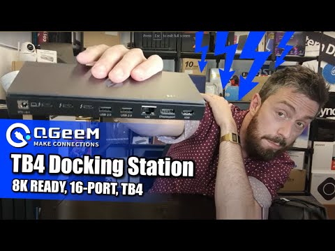 QGeem Thunderbolt 4 Docking Station Hardware Review
