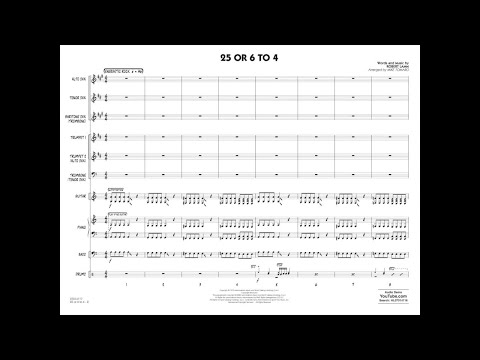 25 or 6 to 4 by Robert Lamm/arranged by Mike Tomaro