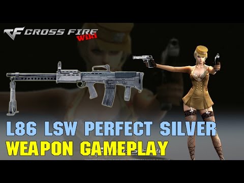 CrossFire - L86 LSW Perfect Silver - Weapon Gameplay