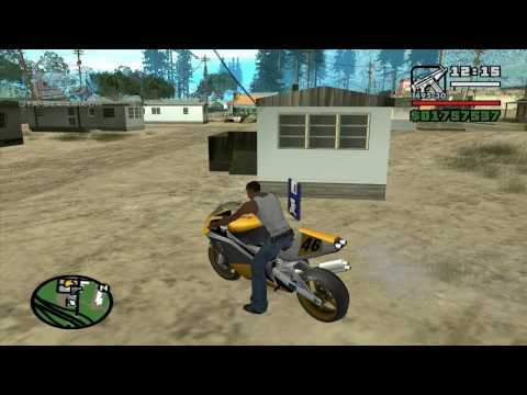 GTA San Andreas - Walkthrough - Unique Stunt Jump #37 - Angel Pine (Whetstone)