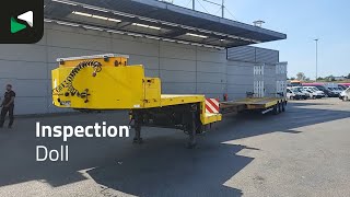 Doll Extendable 3xLenkachse RAMPS low bed semi-trailer for sale - Image 4 | Autoline IN Doll Extendable 3xLenkachse RAMPS low bed semi-trailer | Image 4 - Autoline