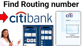 How To Find Routing Number on Citibank App (2024)