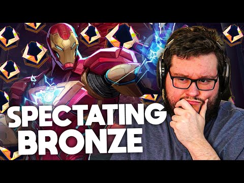 I Spectated A Bronze Iron Man In Marvel Rivals