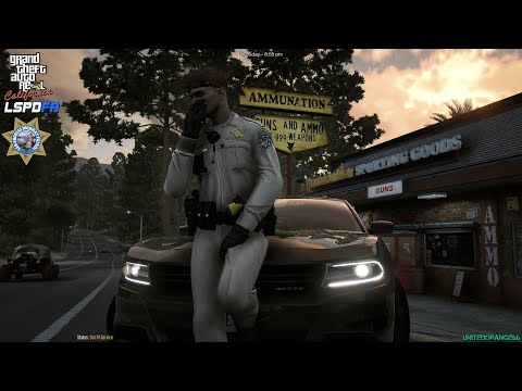 GTA V - LSPDFR 0.4.9🚔 - LA Revo - CHP - Highway Patrol - Unmarked Charger - Domestic Violence - 4K