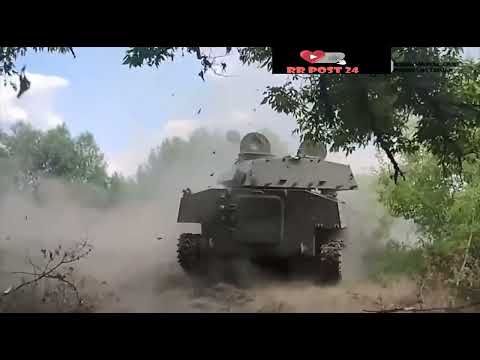 Ukraine footage-The marines destroy invaders with the help of 2C1 'Carnation' self-propelled guns