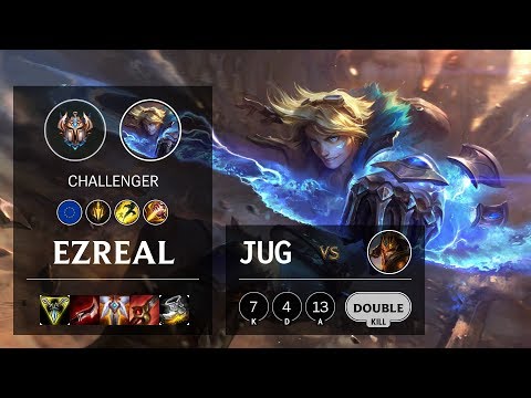 Ezreal Jungle vs Jarvan IV - EUW Challenger Patch 10.4